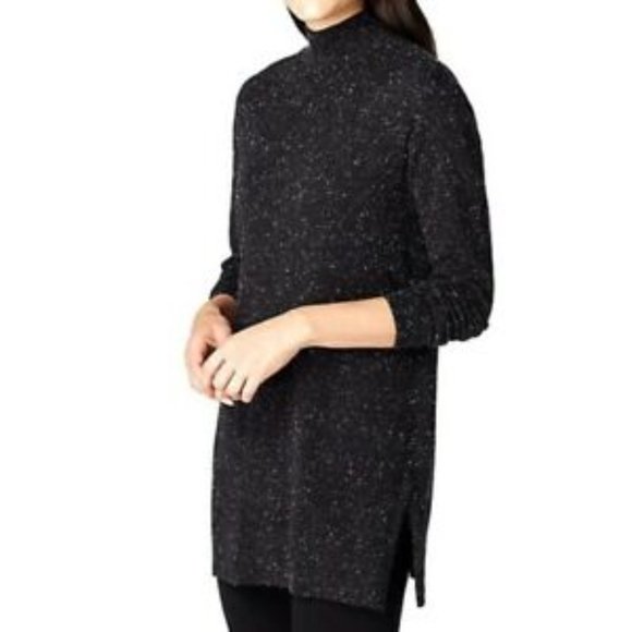 J Jill charcoal flecked turtleneck EUC - Picture 1 of 6
